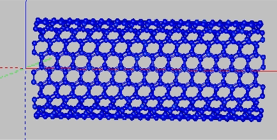 Simulation of nanotube strength
